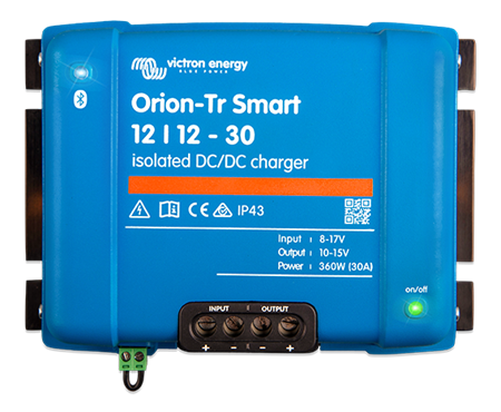 Orion-Tr Smart 12/12-30A DC-DC m. laddkurva